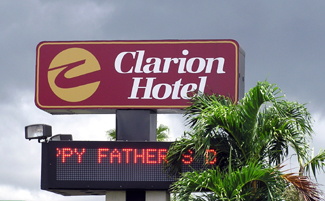  - Clarion sign 070617